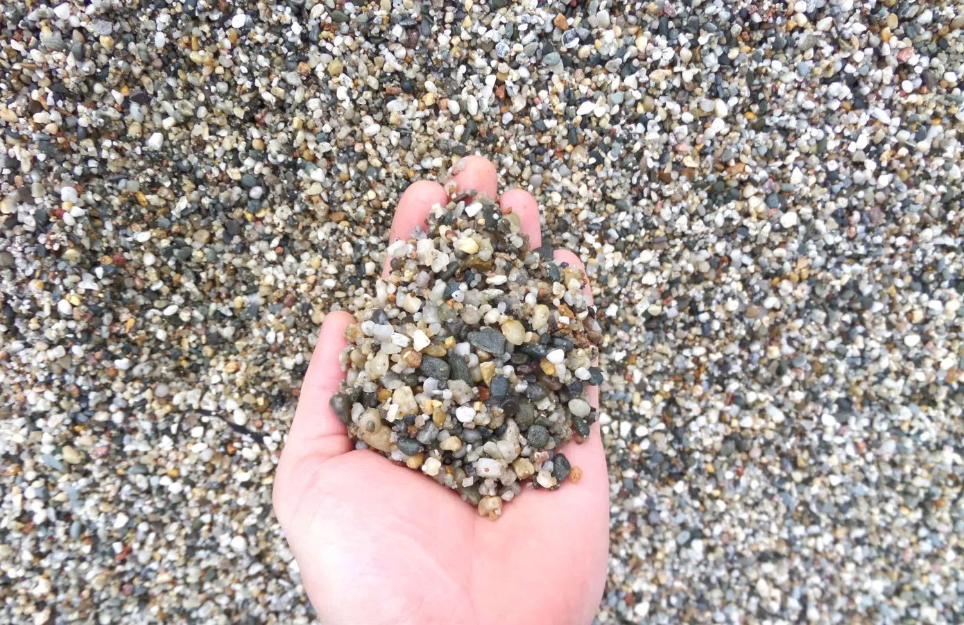 Гравий 3-10 мм (мелкий, природный)