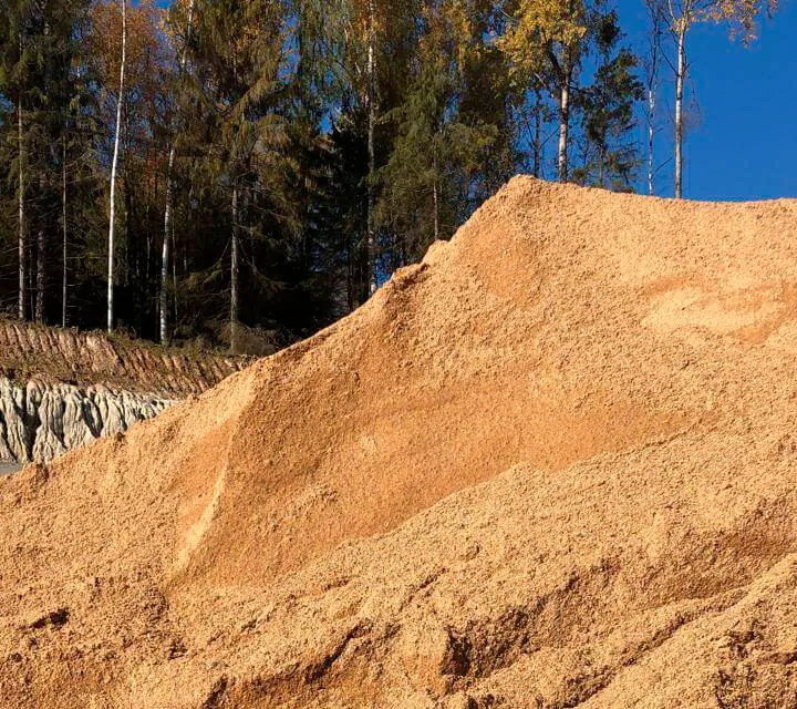 Песок 1 класса (речной крупный)