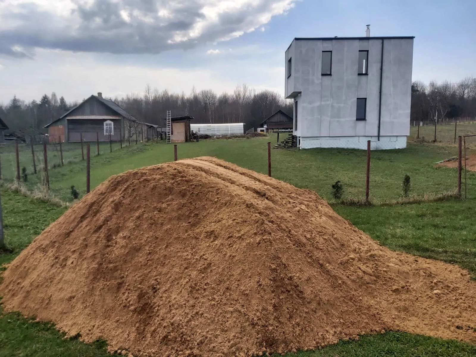 Строительный песок