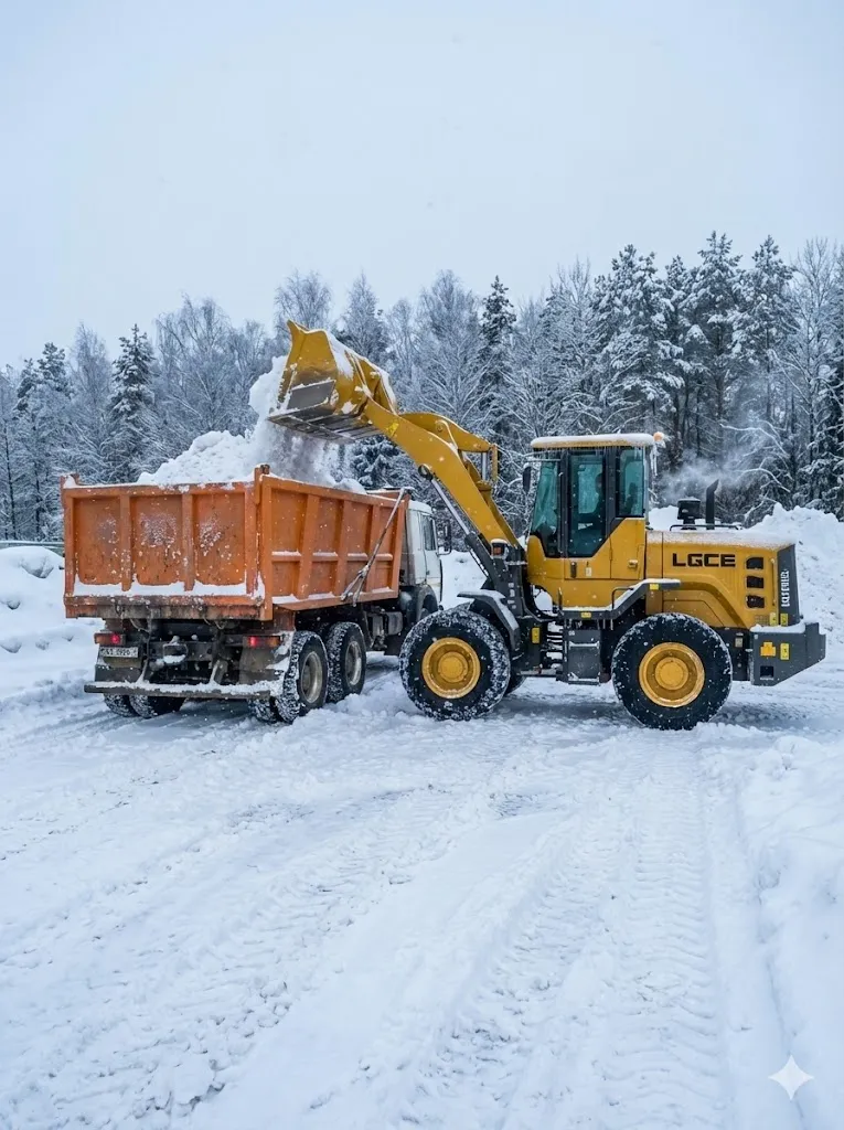 Уборка и вывоз снега в Минске